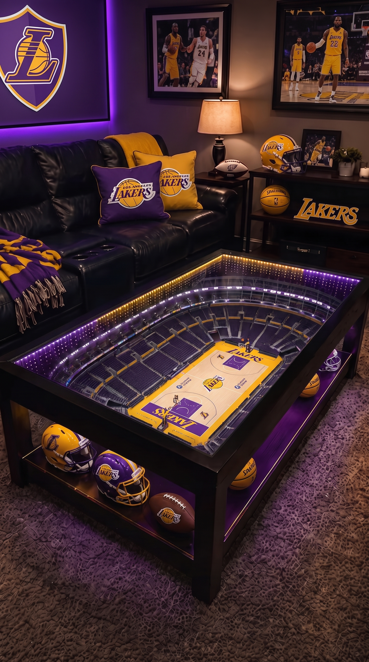 PRE-ORDER Basketball Court Table